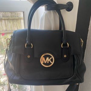Michael Kors Black Leather Purse